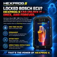 Patching Bosch MD1 / MG1 TC2XX Using VFI Method with Hexprog II 